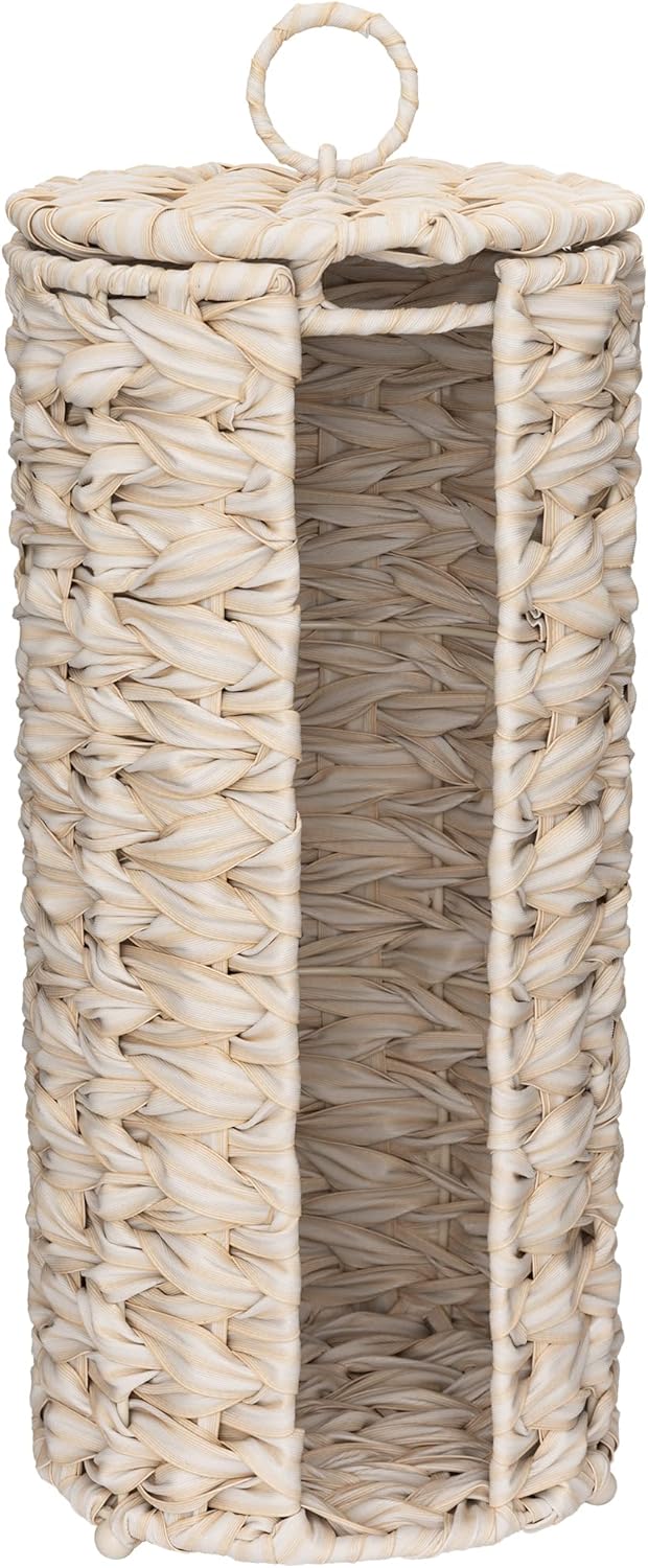 GRANNY SAYS Woven Free-Standing Toilet Paper Storage Basket