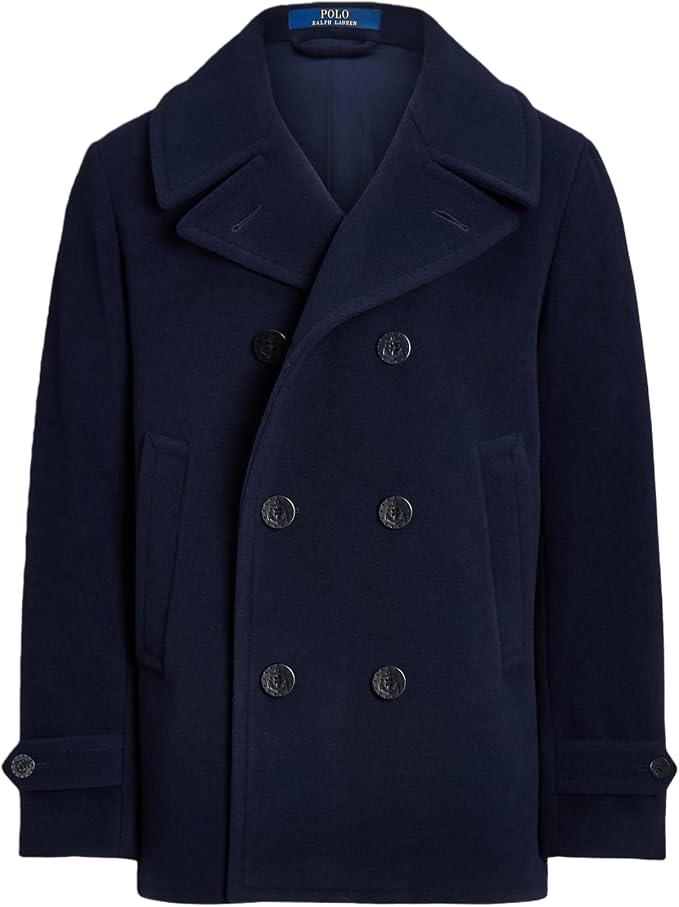 Polo Ralph Lauren Wool-Blend Peacoat (Navy)