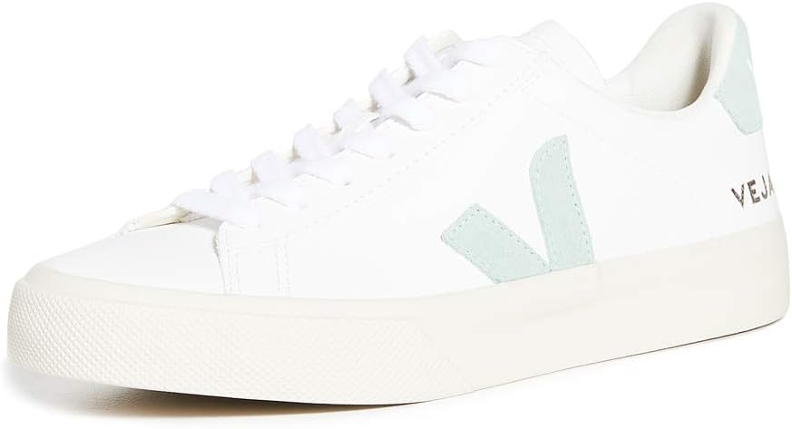 Veja Campo Sneakers — White & Matcha