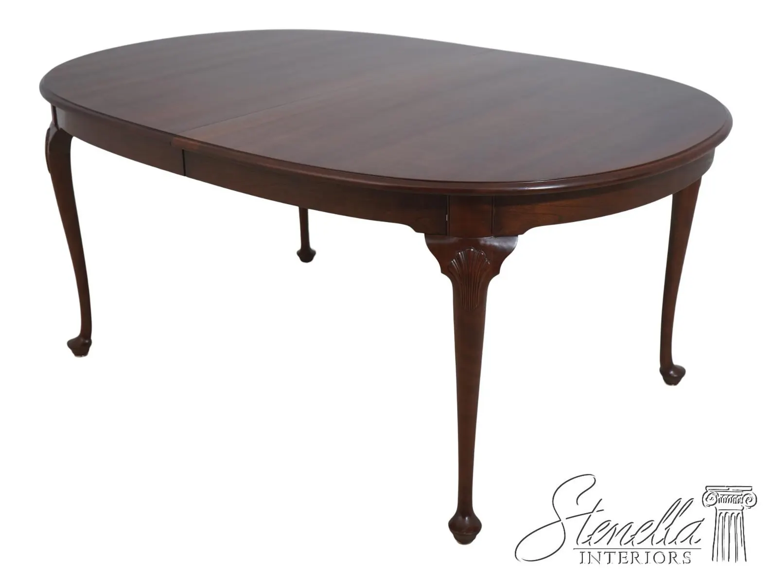 Stickley Queen Anne Cherry Oval Dining Table