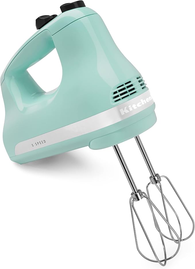 KitchenAid 5-Speed Ultra Power Hand Mixer — Ice Mint
