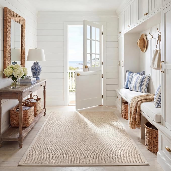 SAFAVIEH Natural Fiber Sisal Rug — Marble Beige