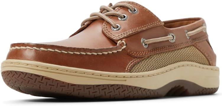 Sperry Men's Billfish 3-Eye Boat Shoe (Cognac)