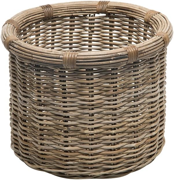 KOUBOO Large Round Rattan Storage Basket