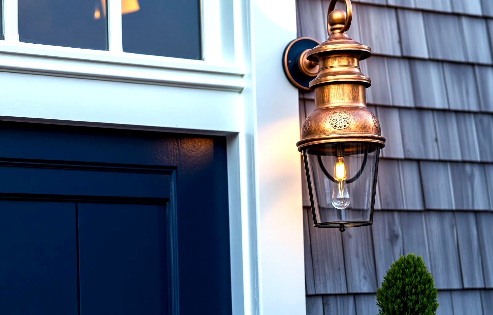 Brass copper lantern