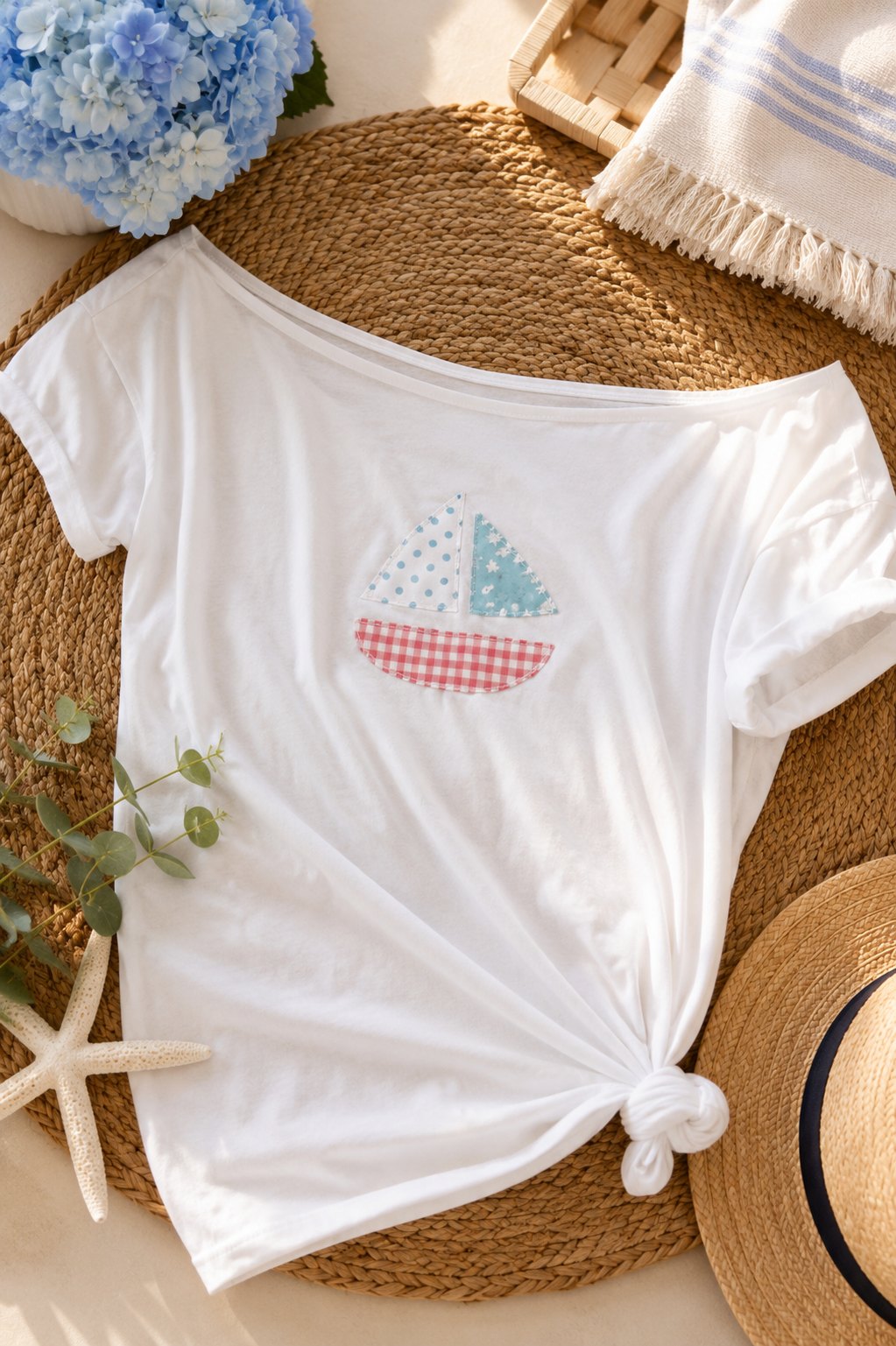 The Story Behind Our Sailboat Patchwork Tee
